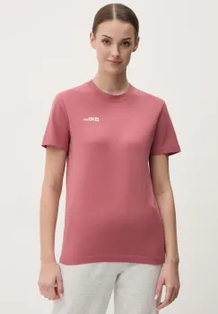 Jack Wolfskin tricou din bumbac femei, culoarea roz imagine