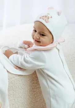 Jamiks caciula bebe SOELI culoarea bej, JZI150 imagine