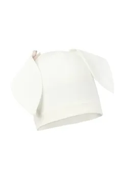 Jamiks caciula copii NAJA culoarea alb, din tesatura neteda, JLH030 imagine