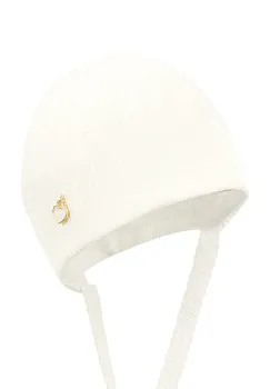 Jamiks caciula copii SEANNA culoarea bej, din tesatura neteda, JWH065 imagine