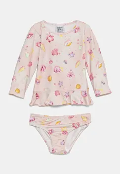 Jamiks costum de baie copii NELLI I culoarea bej, JLH091 imagine