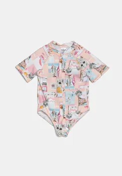 Jamiks costum de baie dintr-o bucata pentru bebelusi SUMMY JLH090 imagine
