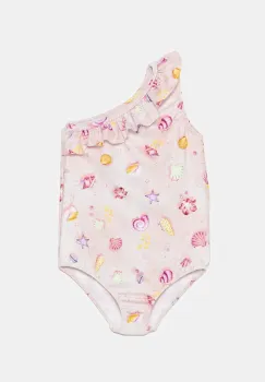 Jamiks costum de baie dintr-o bucata pentru copii AYTONA culoarea bej, JLH157 imagine