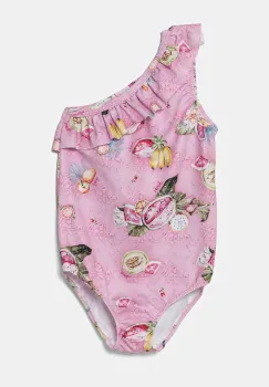 Jamiks costum de baie dintr-o bucata pentru copii AYTONA culoarea roz, JLH157 imagine