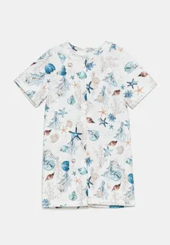 Jamiks costum de baie pentru bebelusi NINO culoarea bej, JLH095 imagine