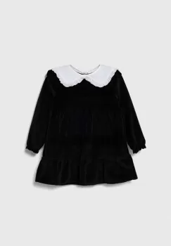 Jamiks rochie fete culoarea negru, mini, evazati imagine