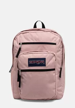 Jansport rucsac Big Student culoarea roz, mare, neted, EK0A5BAHN591 imagine