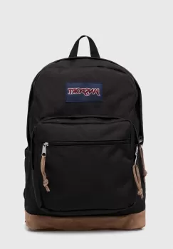 Jansport rucsac culoarea negru, mare, modelator imagine