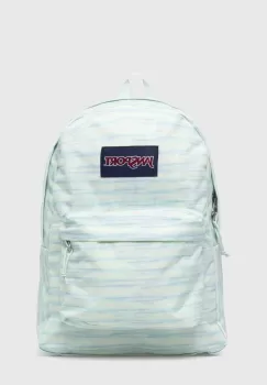 Jansport rucsac culoarea turcoaz, mare, modelator imagine