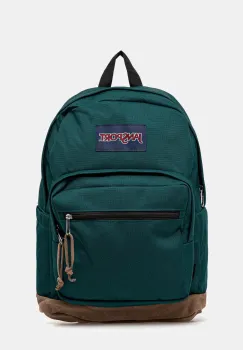 Jansport rucsac Right Pack culoarea verde, mare, uni, EK0A5BAP5J41 imagine