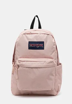Jansport rucsac SuperBreak Plus culoarea roz, mare, uni, EK0A5BAON591 imagine