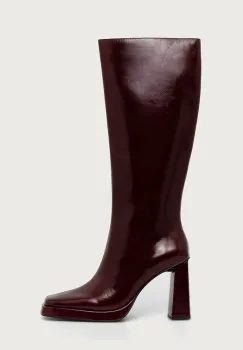 Jeffrey Campbell  cizme cu toc pentru femei din piele Maximal imagine