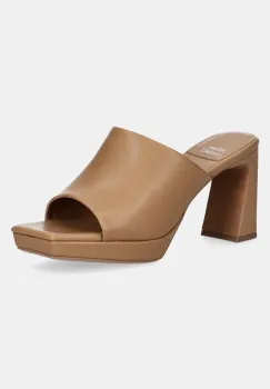 Jeffrey Campbell papuci Caviar femei, culoarea bej, cu toc drept, JC-923-1-2 imagine
