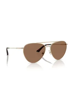 Jimmy Choo ochelari de soare femei, culoarea auriu, 0JC4002B imagine
