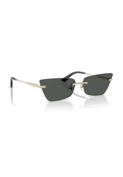 Jimmy Choo ochelari de soare femei, culoarea negru, 0JC4012 imagine