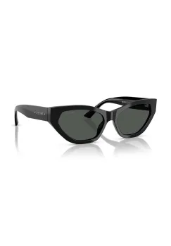 Jimmy Choo ochelari de soare femei, culoarea negru, 0JC5022B imagine