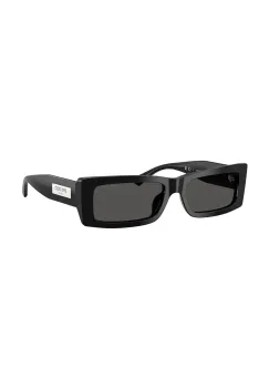 Jimmy Choo ochelari de soare femei, culoarea negru, 0JC5040U imagine