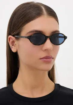 Jimmy Choo ochelari de soare rotunzi pentru femei imagine