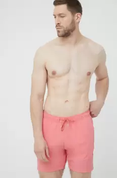 John Frank pantaloni scurti de baie culoarea roz imagine