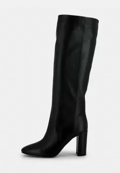 Jonak cizme CALIME CUIR femei, culoarea negru, cu toc drept, 6000597 imagine