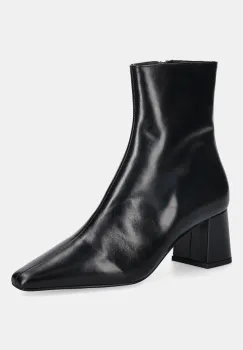 Jonak cizme de piele DYONISOS CUIR culoarea negru, cu toc drept, 3700183 imagine