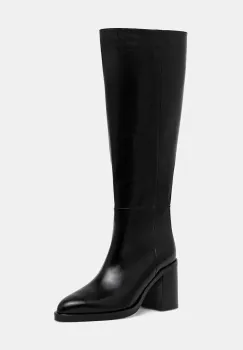 Jonak ghete de piele DICKINSON CUIR culoarea negru, cu toc drept, 3700217 imagine