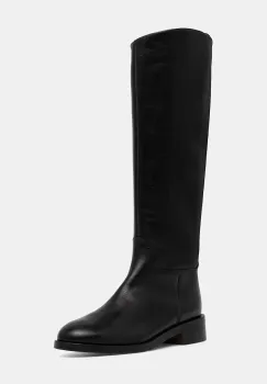 Jonak ghete de piele MACARON CUIR culoarea negru, cu toc plat, 3300016/H22 imagine