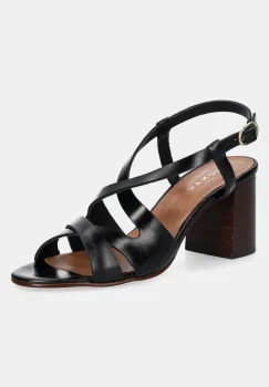 Jonak sandale de piele DELONA culoarea negru, 3600179 imagine