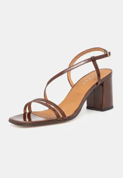 Jonak sandale de piele VAKA culoarea maro, 3800048 imagine