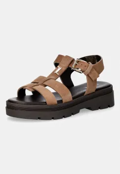 Jonak sandale pentru femei, din piele intoarsa LAGUNE CROUTE imagine