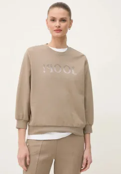 Joop! bluza femei, culoarea bej, cu imprimeu, 30044799 10007096 imagine
