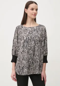 Joop! bluza femei, culoarea bej, cu imprimeu, 30044813 10018881 imagine