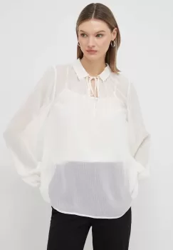 Joop! bluza femei, culoarea bej, neted imagine