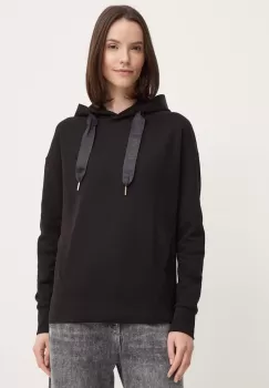 Joop! bluza femei, culoarea negru, cu gluga, neted, 30029781 imagine