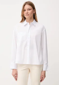 Joop! camasa culoarea alb, cu guler clasic, regular, 30047542 imagine