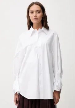 Joop! camasa culoarea alb, cu guler clasic, relaxed, 30048890 imagine