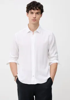 Joop! camasa pentru barbati, cu amestec de in imagine