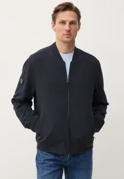 Joop! geaca bomber barbati, culoarea albastru marin, de tranzitie, 30045316 imagine