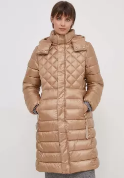 Joop! geaca femei, culoarea bej, de iarna imagine