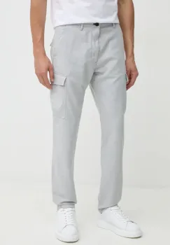 Joop! pantaloni barbati, culoarea gri, drept, 30043844 imagine