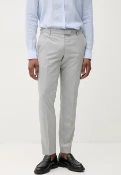 Joop! pantaloni de lana barbati, culoarea gri, cu fason chinos, 30046591 imagine