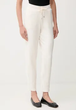 Joop! pantaloni de trening culoarea bej, cu imprimeu, 30048598 imagine