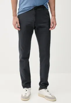 Joop! pantaloni din amestec de in culoarea bleumarin, mulata, 30041951 imagine