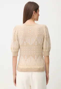 Joop! pulover cu un strop de mohair culoarea bej, light, 30047620 imagine