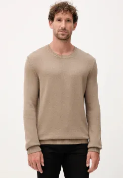 Joop! pulover de bumbac culoarea bej, light, 30046902 imagine