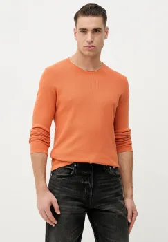 Joop! pulover de bumbac culoarea portocaliu, light, 30100056 imagine