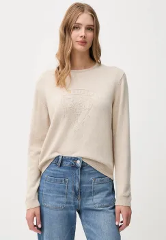 Joop! pulover din amestec de lana culoarea bej, light, 30047489 imagine