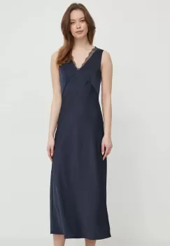 Joop! rochie culoarea albastru marin, maxi, drept imagine