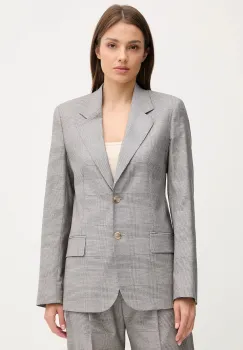 Joop! sacou culoarea gri, un singur rand de nasturi, cu imprimeu, 30047099 imagine
