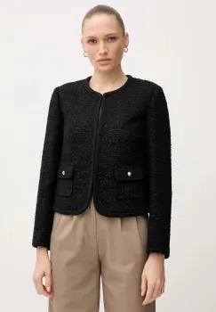 Joop! sacou culoarea negru, un singur rand de nasturi, uni, 30048584 imagine